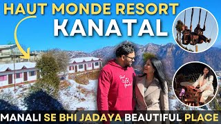 Manali se Bhi Jadaya Beautiful Place KANATAL  Best Budget Friendly Resort in Kanatal [upl. by Merla]