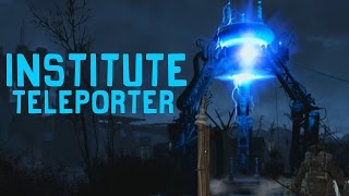 Fallout 4  How to build the Institute Teleporter Tutorial [upl. by Redyr470]