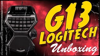 Logitech G13 Advanced Gameboard Unboxing amp First Looks [upl. by Bonilla]