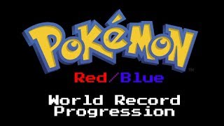 World Record Progression Pokemon RedBlue speedruns [upl. by Arracahs598]