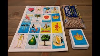 HOW TO PLAY LOTERIA MEXICAN BINGO GAME [upl. by Fabyola]