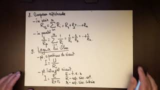 Teorie Electricitate Bacalaureat 2020 [upl. by Arahsal]