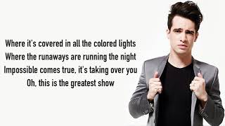 Panic At The Disco  The Greatest Show from The Greatest Showman Reimagined Full HD lyrics [upl. by Zosima847]