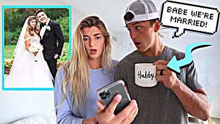 Convincing Her Were Married Prank Cute Reaction [upl. by Lanita812]