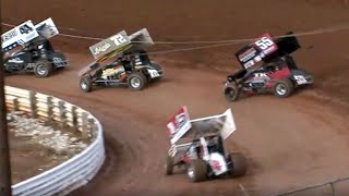 410 Sprint Car Feature  Lincoln Speedway 362021 [upl. by Cavanagh]