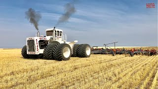 BIG BUD 16V747 Tractor Chisel Plowing [upl. by Redan]