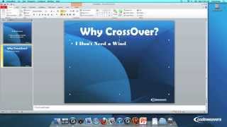 CrossOver Mac 13  One Minute Overview [upl. by Nolyaj]