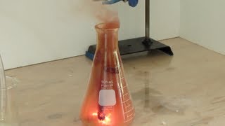 Reaction of Chlorine and Iron [upl. by Bobbe649]