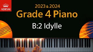 ABRSM 2023 amp 2024  Grade 4 Piano exam  B2 ldylle  Cecile Chaminade [upl. by Beltran]