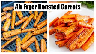 Air Fryer Carrots  Air Fryer Roasted Carrots [upl. by Dinnage]