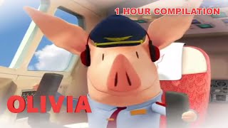 1 Hour Compilation  Olivia the Pig  Full Episode [upl. by Nlycaj364]