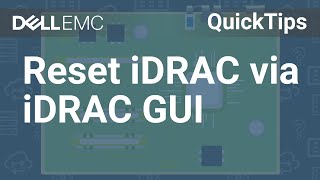 iDRAC How to Soft Reset Via iDRAC GUI QuickTips [upl. by Assirim811]