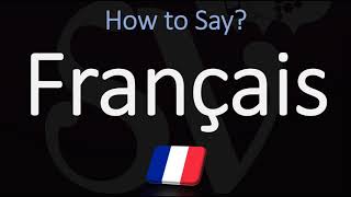 How to Pronounce Français CORRECTLY French Pronunciation [upl. by Ahsekel]