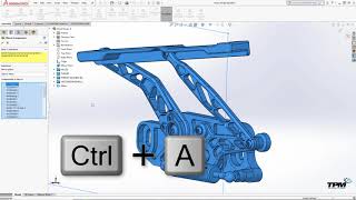 SolidWorks Assembly Mirror [upl. by Nnil232]