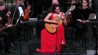 ARANJUEZ Guitar Concerto by Rodrigo Zaira Meneses amp Irving Symphony [upl. by Alika]