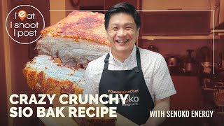 Crazy Crunchy Sio Bak Roast Pork Recipe  ieatishootipost [upl. by Rech98]