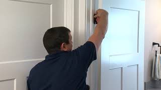 Installing SelfClosing Door Hinges is EASY [upl. by Aliuqahs]