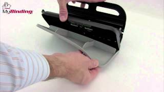 Swingline Basic Heavy Duty 3 Hole Punch Demo  SWI74150 [upl. by Madancy51]