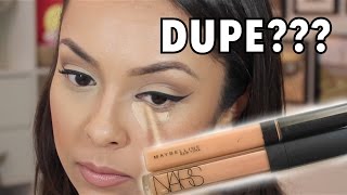 Nars Radiant Creamy Concealer vs Maybelline Fit Me Concealer  TrinaDuhra [upl. by Uttica16]