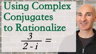 Using Complex Conjugate to Rationalize Complex Number in Denominator [upl. by Epner925]