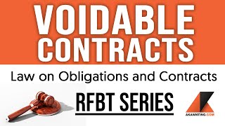 Voidable Contracts 2020 [upl. by Ordisi]