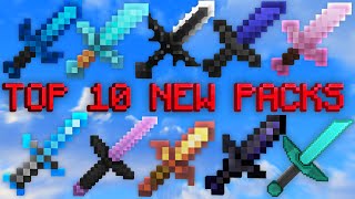 The 10 NEW BEST PvP Texture Packs 189 [upl. by Benoit493]