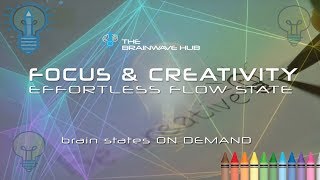 Focus amp Creativity Flow State Isochronics Tones for Creative Thinking Writing [upl. by Luane]