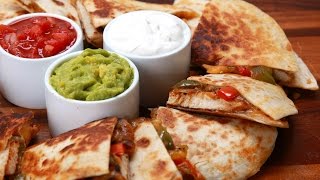 Chicken Fajita Quesadillas [upl. by Siuraj]