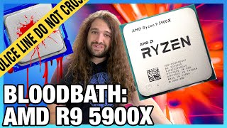 Multikill AMD Ryzen 9 5900X CPU Review amp Benchmarks  Gaming Workstation Overclocking [upl. by Howund737]