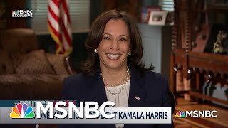 Rev Al Sharptons Exclusive Interview with Vice President Kamala Harris  MSNBC [upl. by Kirima252]