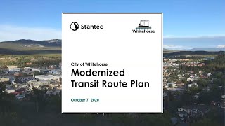 Whitehorse Transit Virtual Town Hall [upl. by Arney]