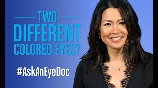 Ask An Eye Doc Two Different Colored Eyes [upl. by Neeluj]