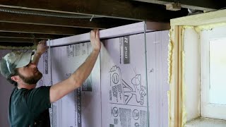 How to Insulate Your Basement Part 3 [upl. by Zevahc]