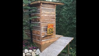 Shiny New Composting Toilet Outhouse [upl. by Emmett]