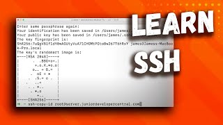 Learn SSH In 6 Minutes  Beginners Guide to SSH Tutorial [upl. by Anat470]