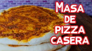 MASA DE PIZZA CASERA  MATIAS CHAVERO [upl. by Nobel900]