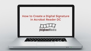 How to Create a Digital Signature in Adobe Acrobat Reader DC [upl. by Nyved693]