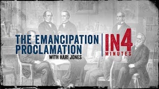 The Emancipation Proclamation The Civil War in Four Minutes [upl. by Halilak]