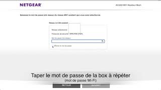 Tuto Répéteur WiFi Netgear EX7300 [upl. by Milde779]