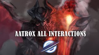 Aatrox voicelines reaction full VOD [upl. by Retsub]