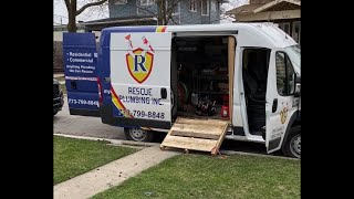 Hydro Jetting Sewer Lines Emergency Plumbing Services Chicago IL Rescue Plumbing [upl. by Dumm]