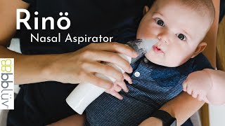 bblüv  RINÖ  Nasal Aspirator  Product Video [upl. by Alegnaed]