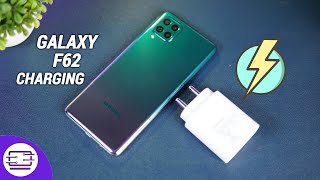 Samsung Galaxy F62 Charging Test ⚡️⚡️⚡️25W Fast Charger ⚡️⚡️⚡️ [upl. by Ilojne211]