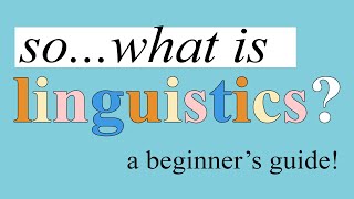 GEN102  What is Linguistics not [upl. by Greyson]