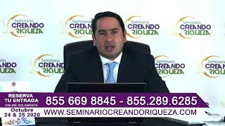 Programa Creando Riqueza Live con Alejandro Cardona  14 de octubre de 2020 [upl. by Ahseenyt]