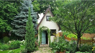 Enchanted Garden Shed and Surrounding Cottage Garden Tour [upl. by Molloy]