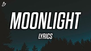 Ali Gatie  Moonlight Lyrics  Lyric Video [upl. by Adolfo]