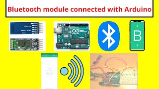 Bluetooth module with Arduino  HC05  HC06  Blynk Bluetooth tutorial  Control LEDs through mobile [upl. by Eussoj568]