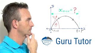 Projectile Motion Horizontal Range Formula Derivation [upl. by Kalindi]