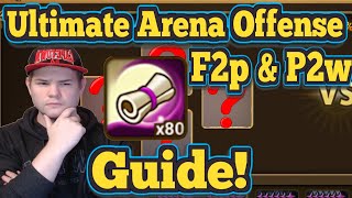 Ultimate Arena Offense Guide  Summoners War [upl. by Dikmen436]